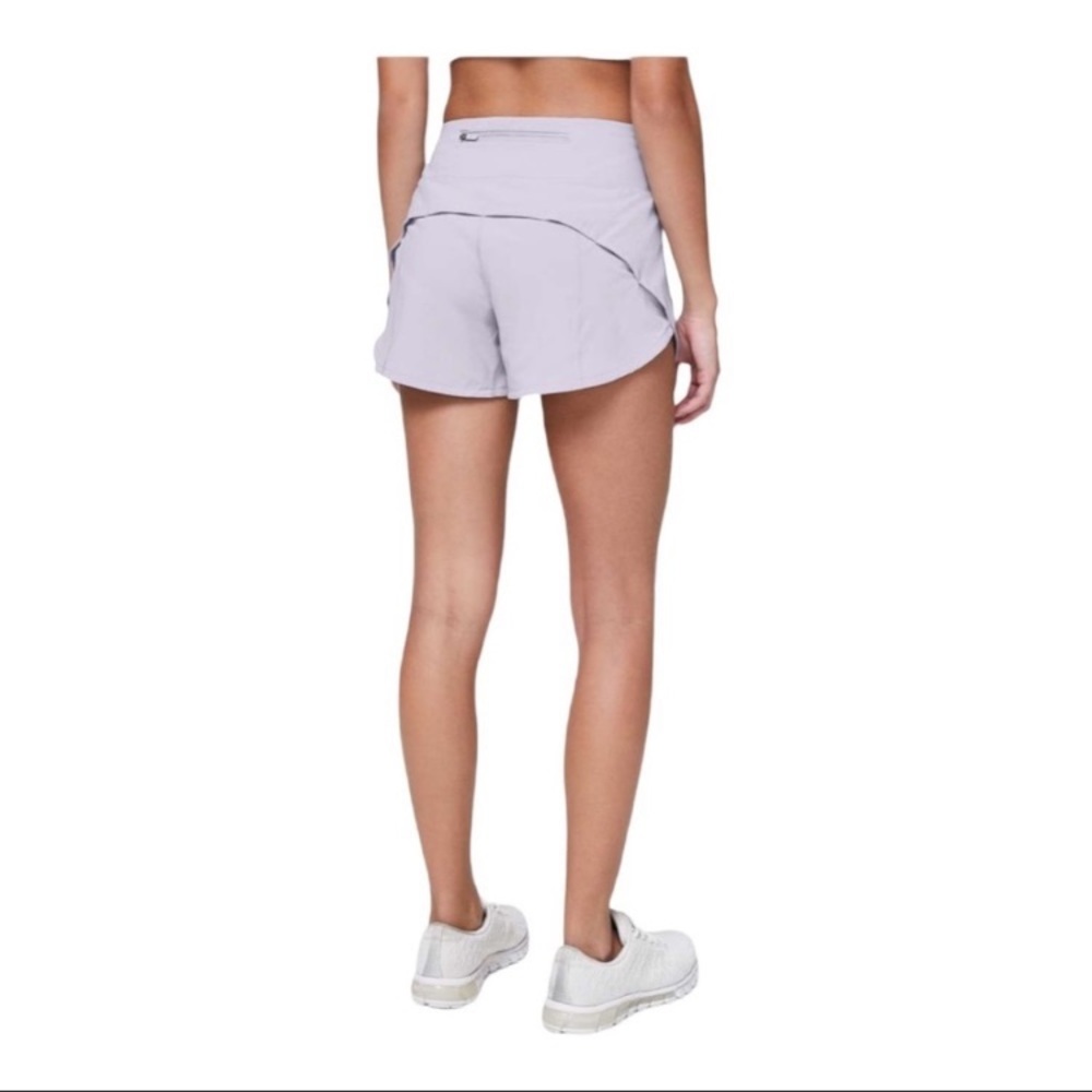 Lululemon Speed Up Shorts Purple Lilac Size 10